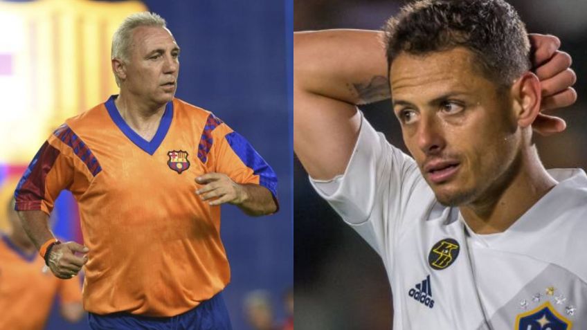 Hristo Stoichkov arremete contra Chicharito Hernández: “Siempre fue banca”