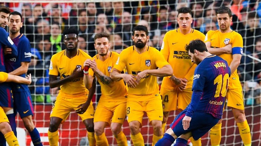 Messi busca nuevo récord en duelo Atlético de Madrid vs Barcelona
