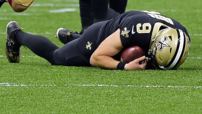 NFL: Drew Brees ya sabe cuánto tiempo dejará a los New Orleans Saints por lesión