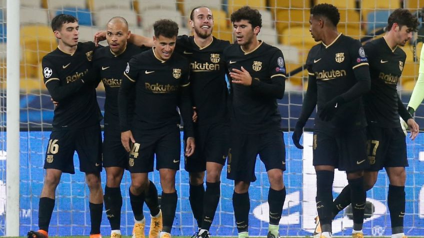 Al Barcelona le sonríe el futuro; golea y avanza a octavos en Champions