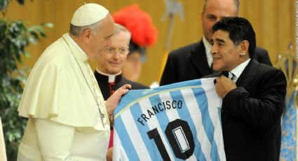 Papa Francisco manda mensaje tras la muerte de Diego Maradona