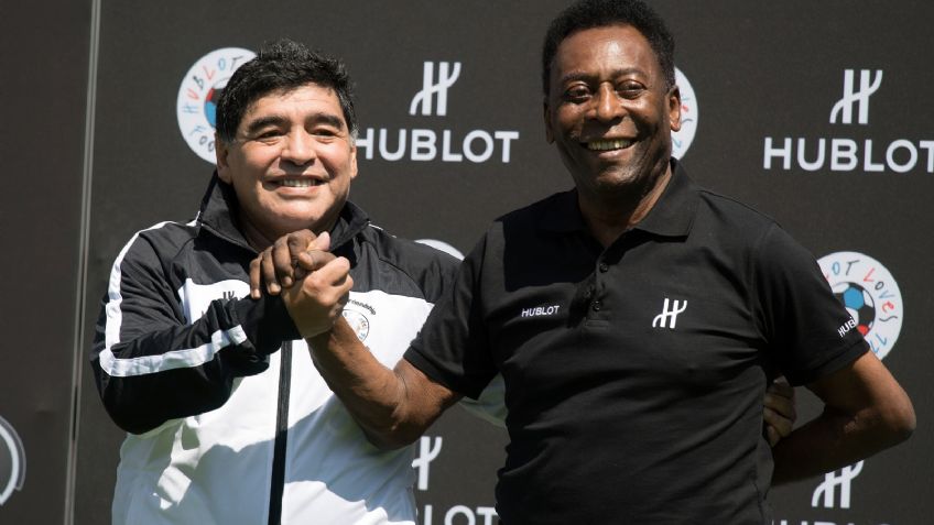 La desgarradora despedida de Pelé a Diego Armando Maradona