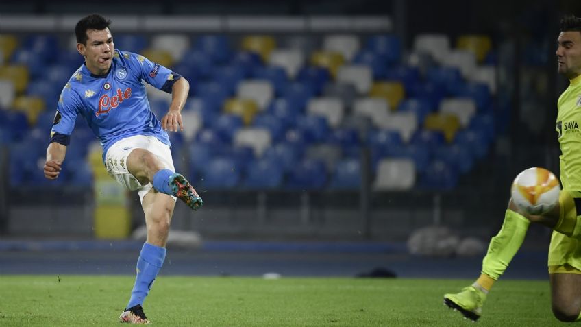 Gol del Chucky Lozano en el adiós del Napoli a Maradona (VIDEO)