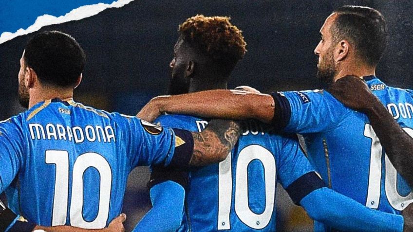 Chucky Lozano y Napoli estrenan nueva camiseta 'argentina' en homenaje a Maradona