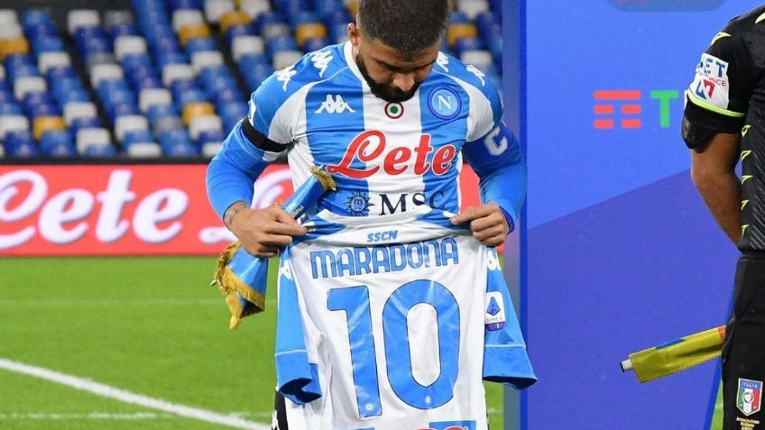Maradona recibe homenaje de Insigne y Napoli con golazo de tiro libre (VIDEO)
