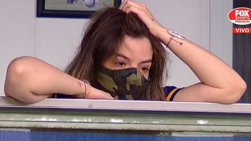 El homenaje de Boca Juniors a Diego Maradona y el llanto de su hija Dalma (VIDEO)