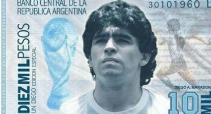 Diego Maradona en un billete: la campaña que proponen los argentinos al Gobierno