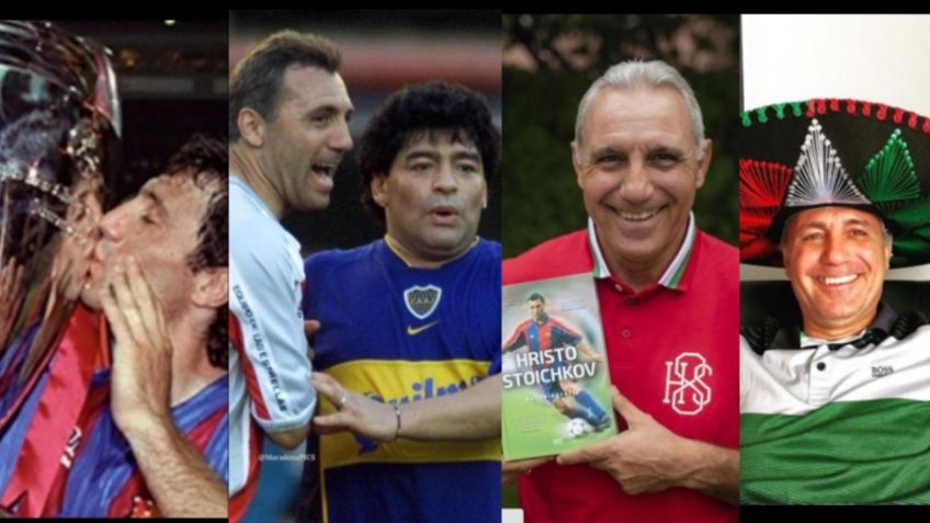 Hristo Stoichkov habla en exclusiva de Maradona, su libro, la vida y el futbol