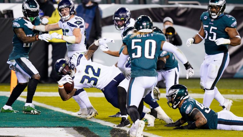 NFL: Sin sorpresas, Seahawks vuelan más alto que los irregulares Eagles
