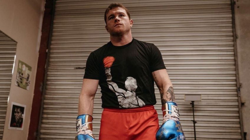 Canelo Álvarez sorprende en su entrenamiento pese a inactividad (VIDEO)
