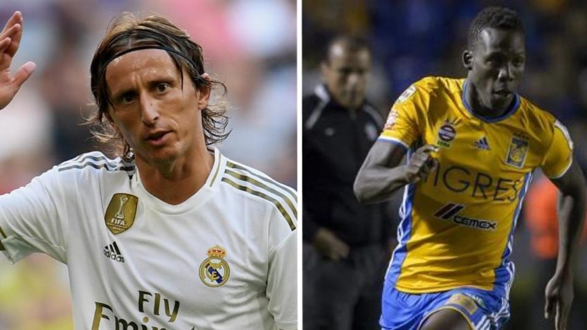 Luka Modric regala camiseta autografiada a exjugador de Tigres (FOTO)