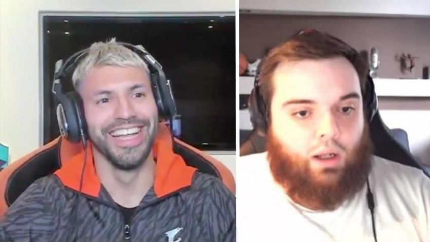 Kun Agüero trollea a streamer español con ayuda de Neymar (VIDEO)