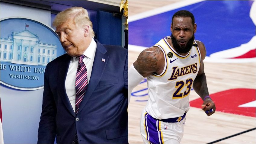 Donald Trump pierde elecciones y LeBron James lo celebra así en redes