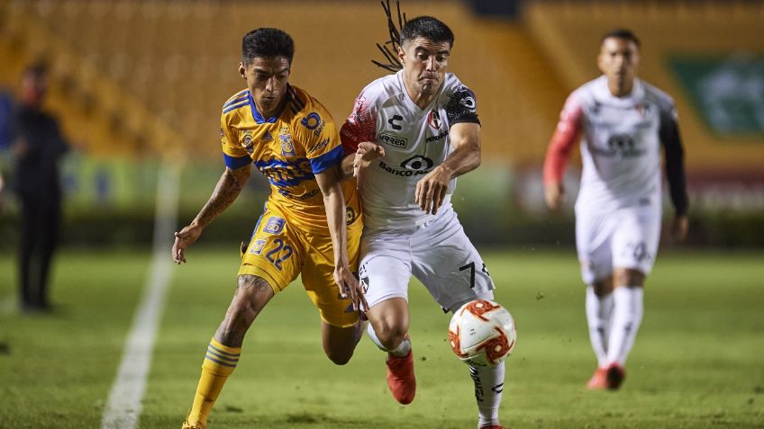 Tigres no puede con un combativo Atlas y empata 1-1 con los rojinegros