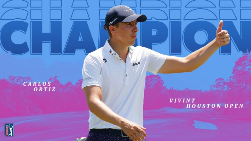 Mexicano Carlos Ortiz se consagra por primera vez en el PGA Tour