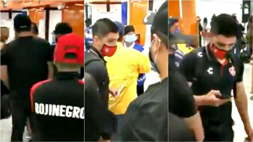 Jugador de Atlas es amenazado por aficionados en el aeropuerto (VIDEO)