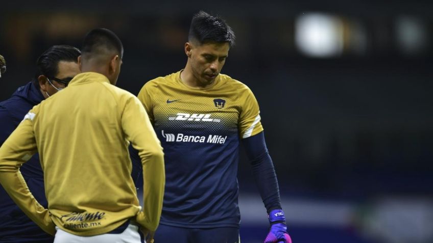 Pumas confirma gravedad de la lesión de Alfredo Talavera y tiempo que estará fuera