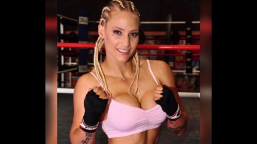 La FOTO de la Bombardera Rubia en el ring que se volvió viral
