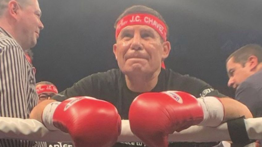 Julio César Chávez presume imponente físico a sus 58 años (FOTO)