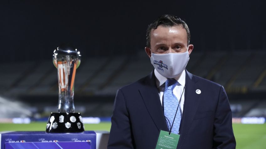 Mikel Arriola, nuevo presidente de la Liga MX acude a CU por final Pumas vs León