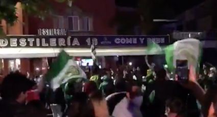 Aficionados de León celebran en las calles y llenan el Arco de La Calzada (VIDEO)