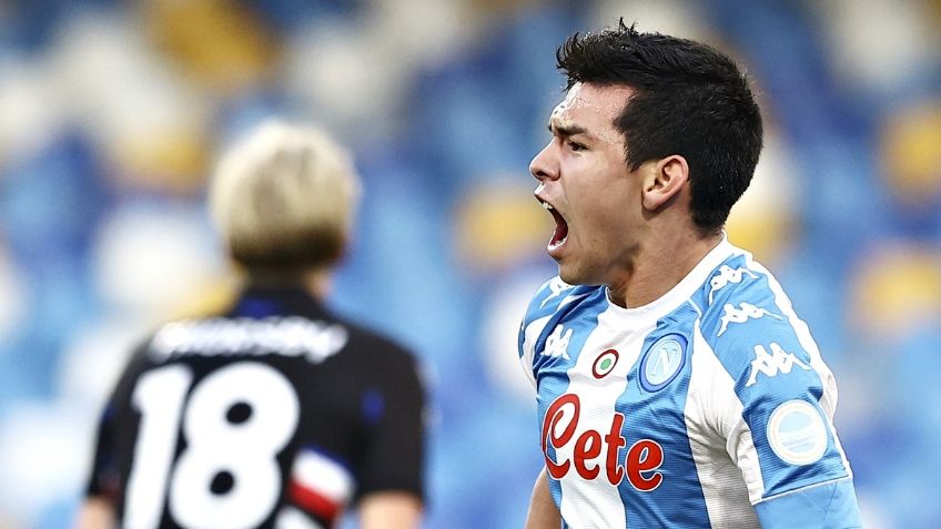 Chucky Lozano lidera remontada de Napoli: GOL y asistencia ante Sampdoria (VIDEO)