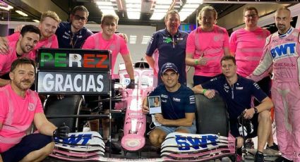 Checo Pérez y el emotivo mensaje de despedida de Racing Point