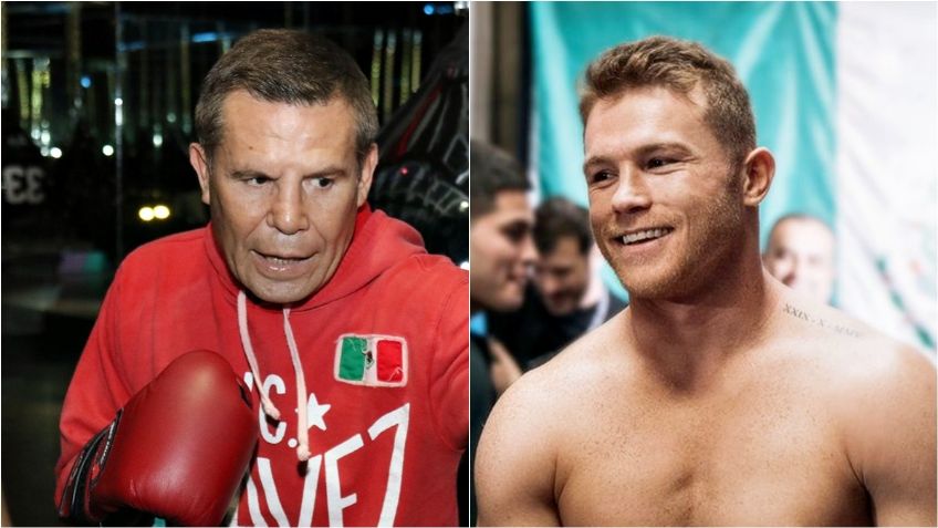 Julio César Chávez pide a Canelo Álvarez "aguantarse" frente a Caleb Plant