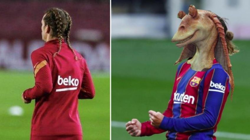 MEMES se burlan del nuevo look de Antoine Griezmann con el Barcelona