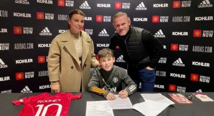 Hijo de Wayne Rooney ficha con el Manchester United a los 11 años