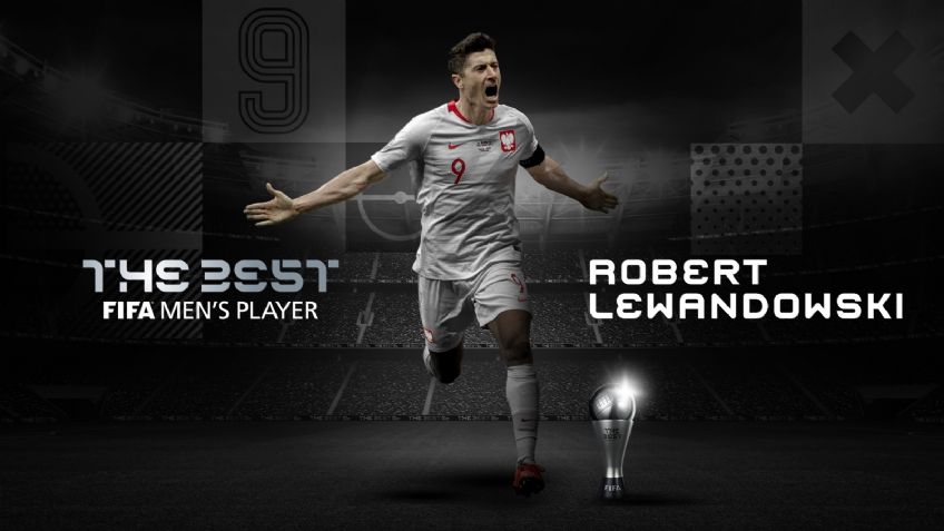Robert Lewandowski gana el premio The Best por encima de Messi y Cristiano