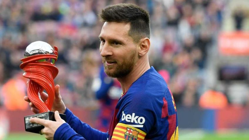 Messi gana nuevo premio tras perder en el Balón de Oro