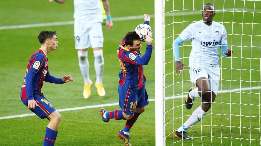 Messi alcanza récord de Pelé con este gol en el Barcelona vs Valencia (VIDEO)