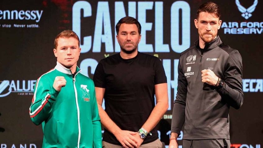 Confirman primera baja para pelea entre Canelo Álvarez y Callum Smith