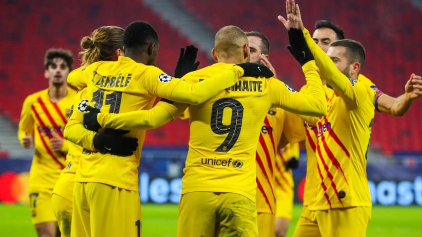 Barcelona sigue con paso perfecto en Champions y golea 3-0 a Ferencváros