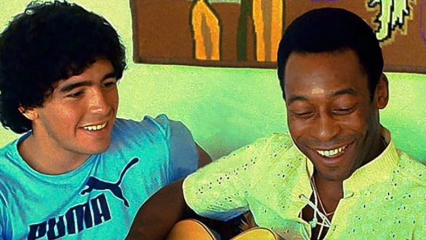 La emotiva carta de Pelé a Diego Maradona: "En el cielo jugaremos juntos"