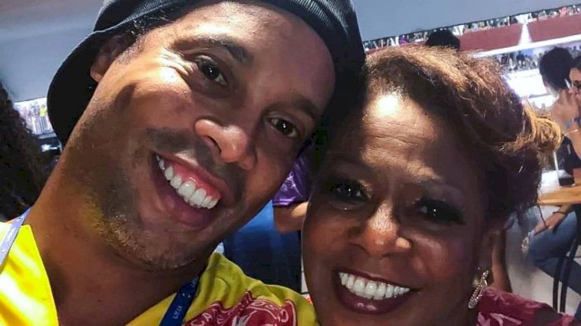 El drama de Ronaldinho: su mamá tiene Covid-19 y pide por su salud