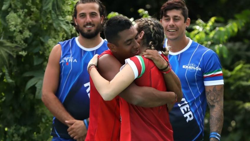 Exatlón México: Pame con Heliud y Ernesto con Aristeo, los reencuentros (VIDEO)