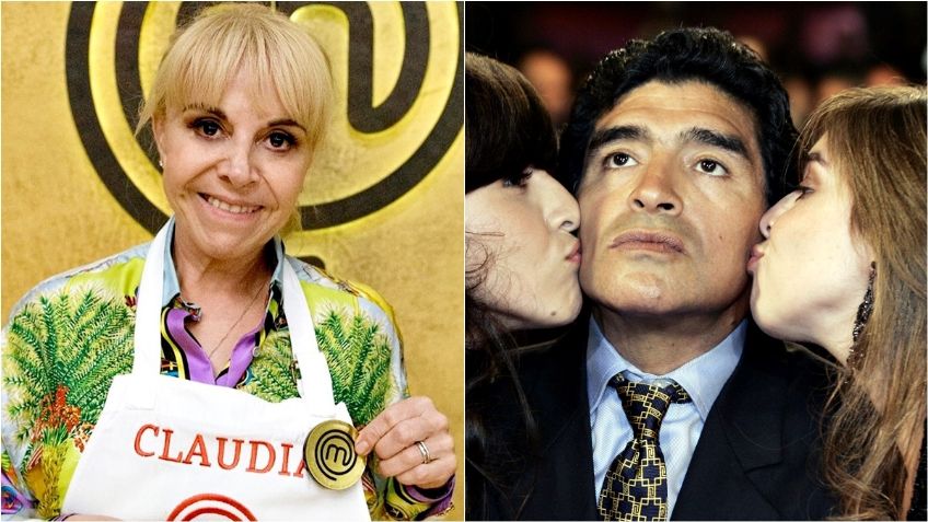 Exesposa de Maradona le realiza homenaje en reality MasterChef (VIDEO)