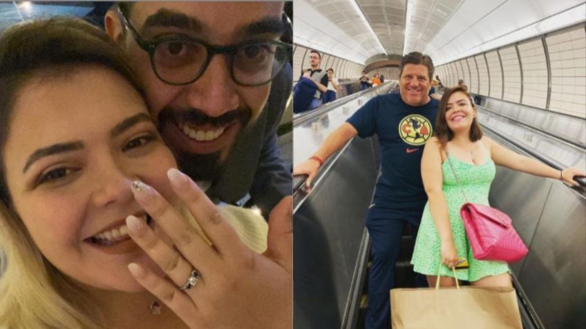 Hija del Piojo Herrera recibe anillo de compromiso; así celebra con su padre (VIDEO)