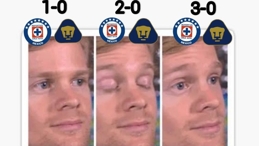 MEMES tunden a Pumas en redes sociales tras goleada de Cruz Azul