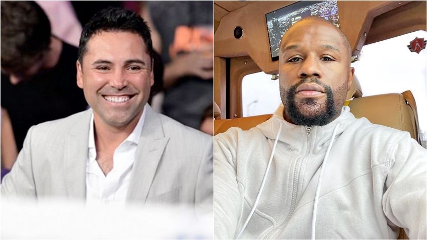 Óscar de la Hoya causa revuelo al hablar sobre su revancha con Mayweather