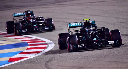 F1: Bottas vence a Russell en clasificación de Sakhir; Checo Pérez, con buena actuación