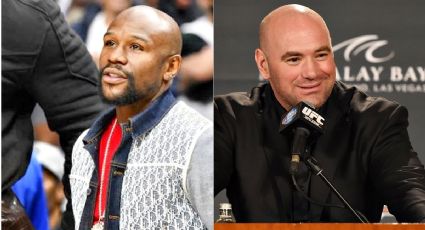 Así se burló Dana White del regreso de Mayweather al box ante un youtuber