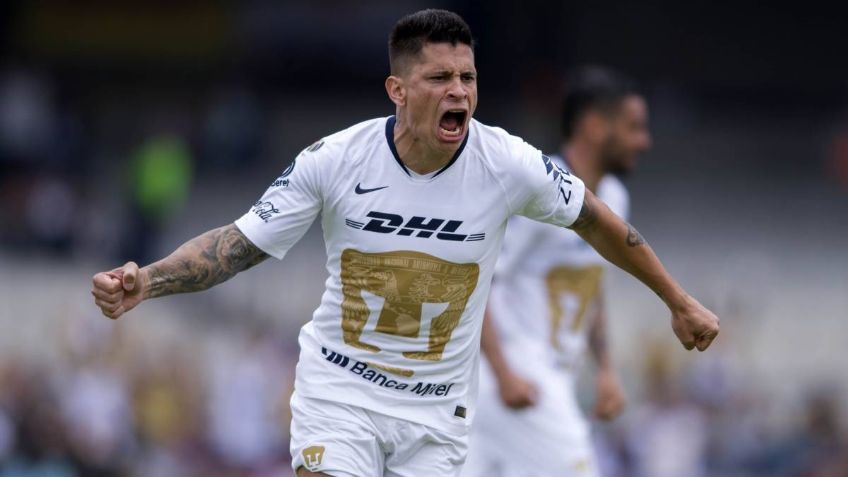 La motivación de Iturbe en el medio tiempo del Pumas vs Cruz Azul (VIDEO)