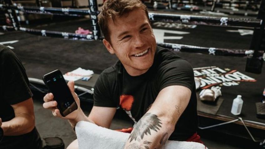 Canelo Álvarez impresiona en su entrenamiento a días de su pelea (VIDEO)