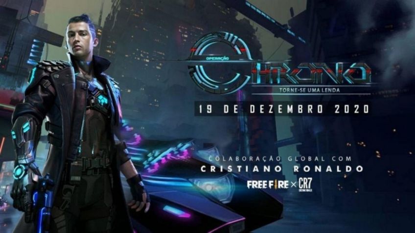 Cristiano Ronaldo en Free Fire: el portugués será un personaje del videojuego