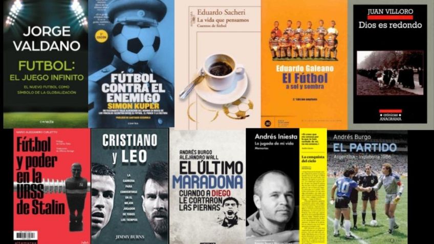 Futbol y libros: cuando la pasión por el balompié sale de las manos