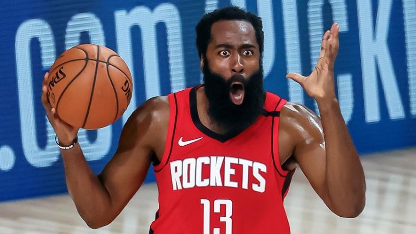 Así lucía James Harden de los Houston Rockets sin barba
