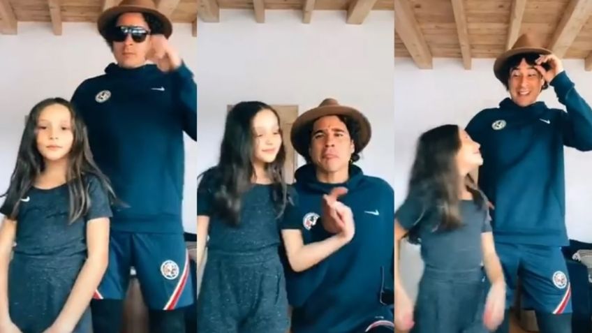VIDEO: Guilermo Ochoa se vuelve viral por baile con su hija en TikTok